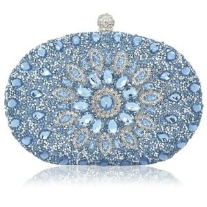 NIB | RAMLA | Clutch Bag with handle and strap | Handmade